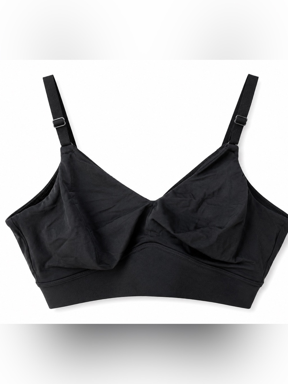 Harper Wilde Comfort Stretch Black Wireless Bralette